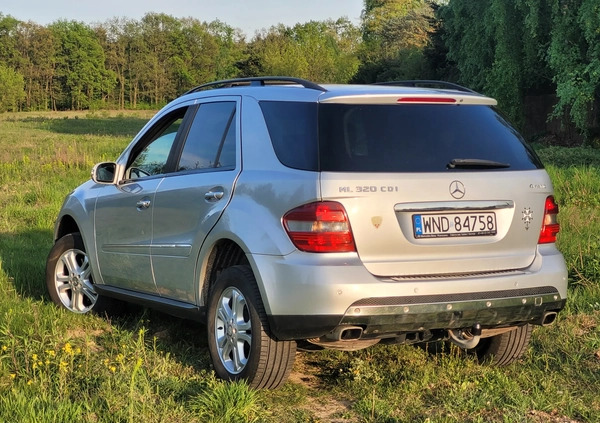Mercedes-Benz ML cena 44200 przebieg: 331270, rok produkcji 2008 z Legionowo małe 121